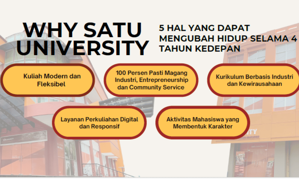 Kenapa Harus Kuliah di SATU University? Ini Alasannya!