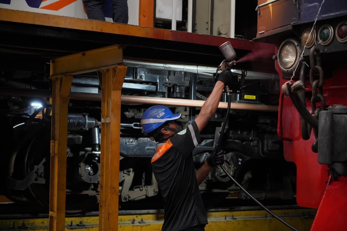 KAI Daop 2 Bandung Siapkan Sarana Andal untuk Layani Pelanggan pada Angkutan Lebaran 2026