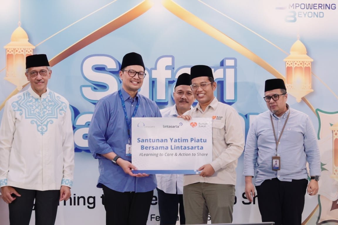 Lintasarta Salurkan Program Sosial Ramadan bagi Lebih dari 1.500 Penerima  Manfaat di Berbagai Kota