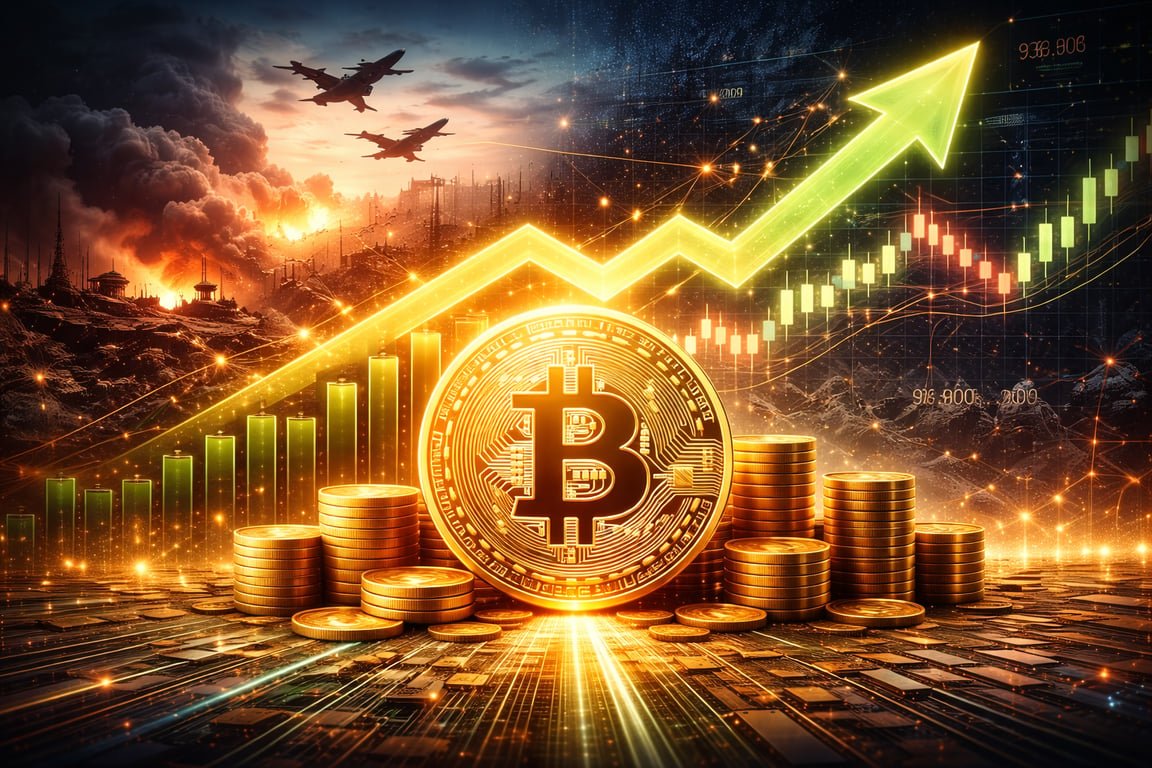 Bitcoin Rebound ke US$68.000 Usai Perubahan Sentimen Geopolitik