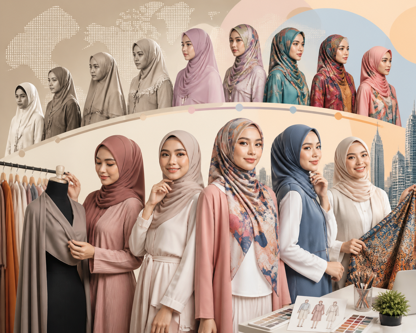 Peran Fashion Hijab dalam Membentuk Identitas di Indonesia