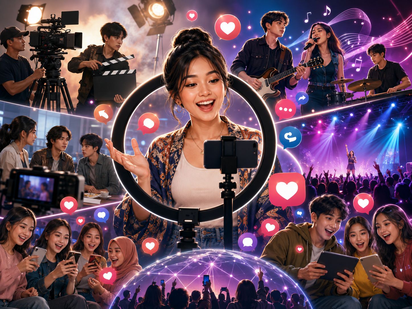Dampak Influencer dalam Perkembangan Hiburan Indonesia