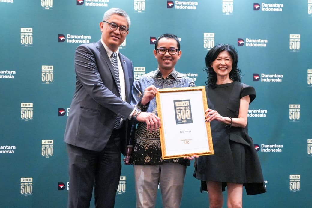 Fokus pada Pertumbuhan Berkelanjutan, Jasa Marga Kembali Tembus Fortune Southeast Asia 500 Tahun 2026
