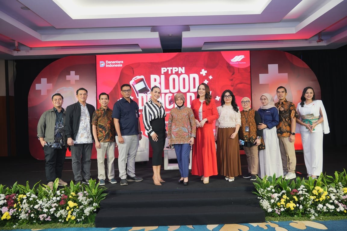 PTPN Group Perkuat Budaya Wellbeing Melalui Donor Darah dan Edukasi Kesehatan