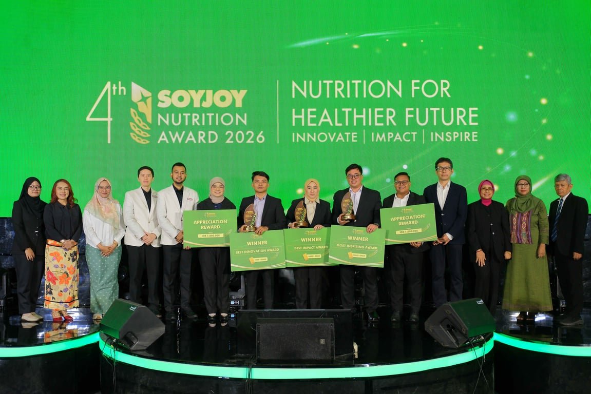 SOYJOY Nutrition Award 2026 Jangkau 96 Kota, Dorong Inovasi Ahli Gizi untuk Indonesia Lebih Sehat