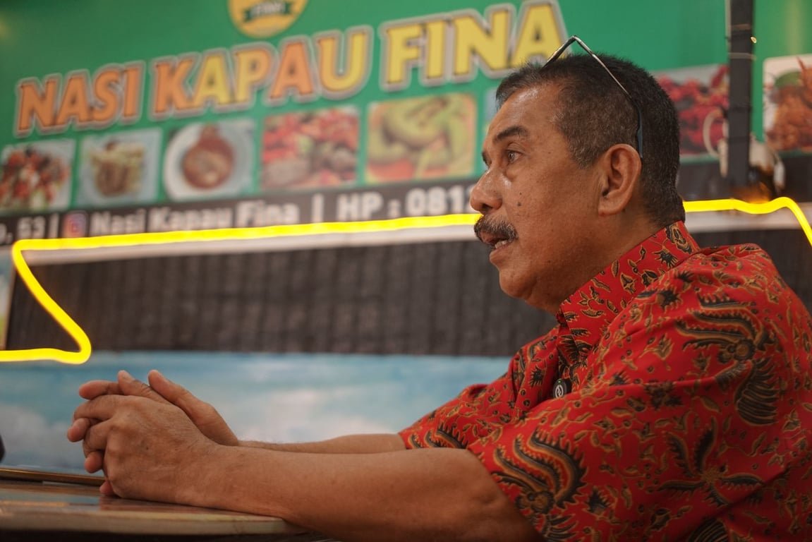 Dari Pensiunan Menjadi Pengusaha Kuliner Viral, Kisah Abram Bersama Bank Mandiri Taspen