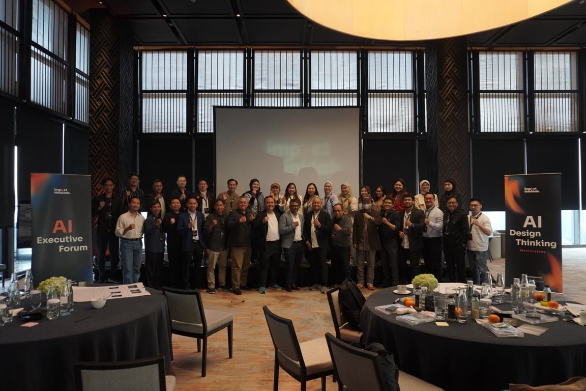 Impact Thinklab Sukses Gelar AI Executive Forum & AI Design Thinking Masterclass, Dorong Transformasi AI bagi berbagai Industri