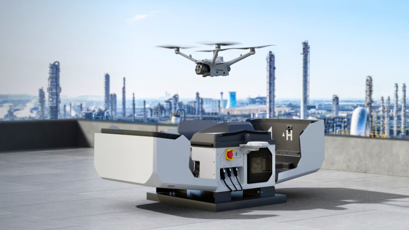 Inspeksi Aset Terjadwal Berbasis Sistem Drone Otomatis