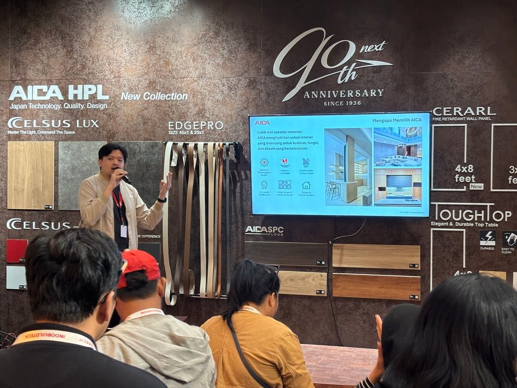Rayakan 90 Tahun Inovasi Global, AICA Indonesia Perkenalkan Dua Inovasi Material Terbaru di INDOBUILDTECH 2026