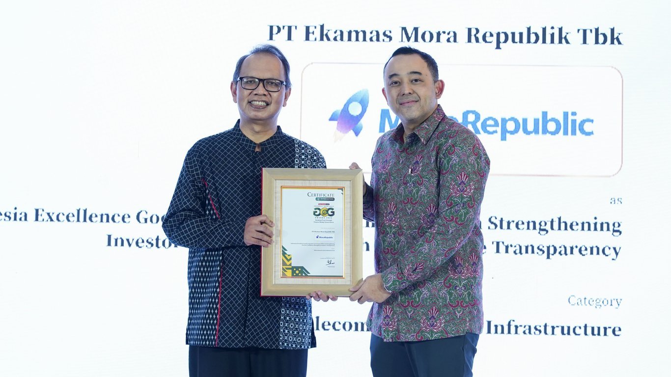 MoraRepublic Raih Penghargaan Indonesia Excellence Good Corporate Governance Awards 2026