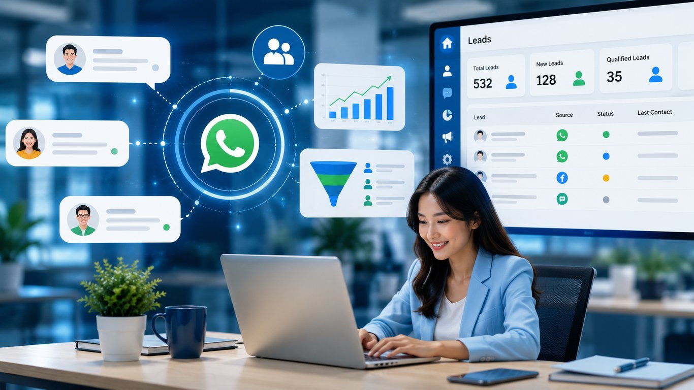 Cara Tracking Leads CTA WhatsApp Mudah dengan Barantum CRM