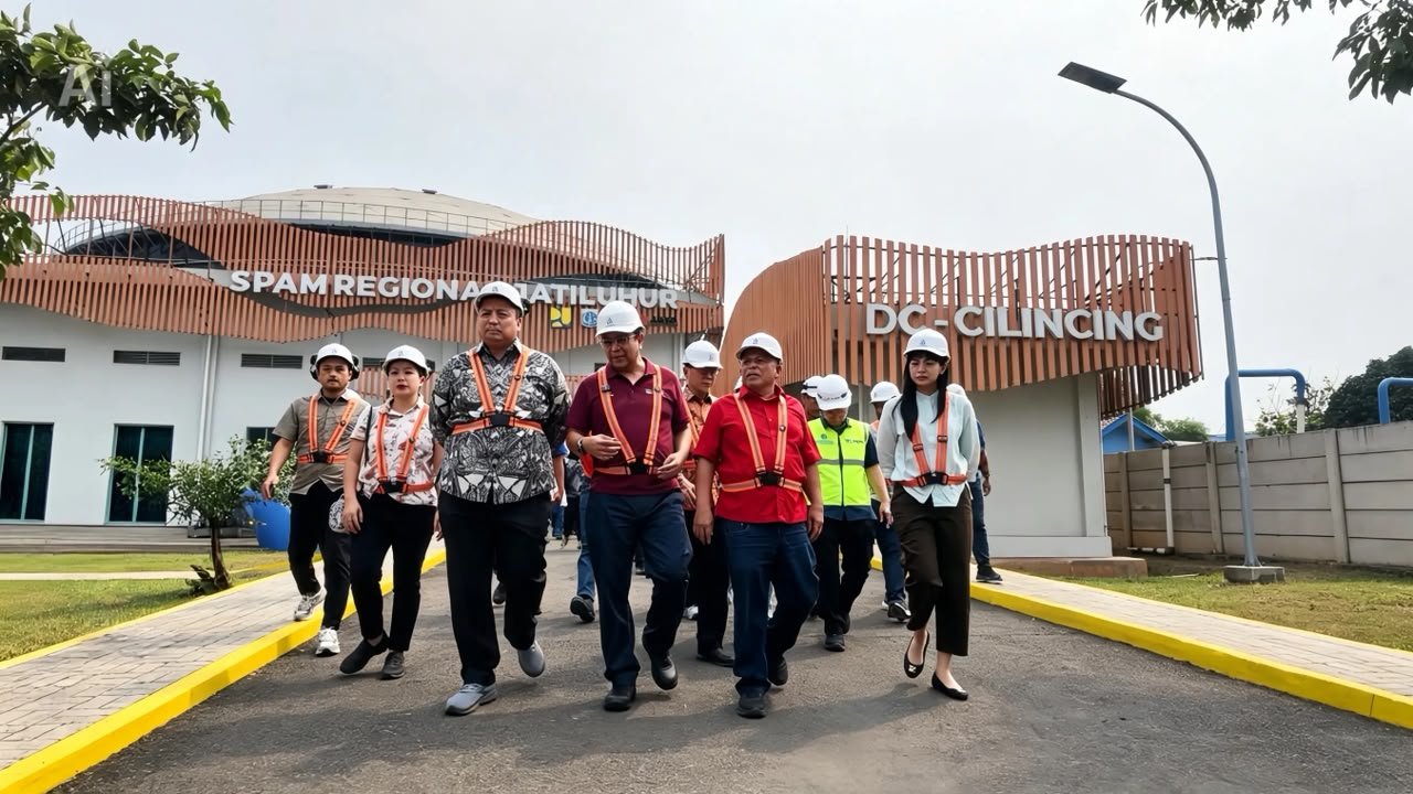 Komisi B DPRD DKI Jakarta Tinjau Pengelolaan NRW PAM JAYA, Dorong Peningkatan Efisiensi Layanan Air Perpipaan