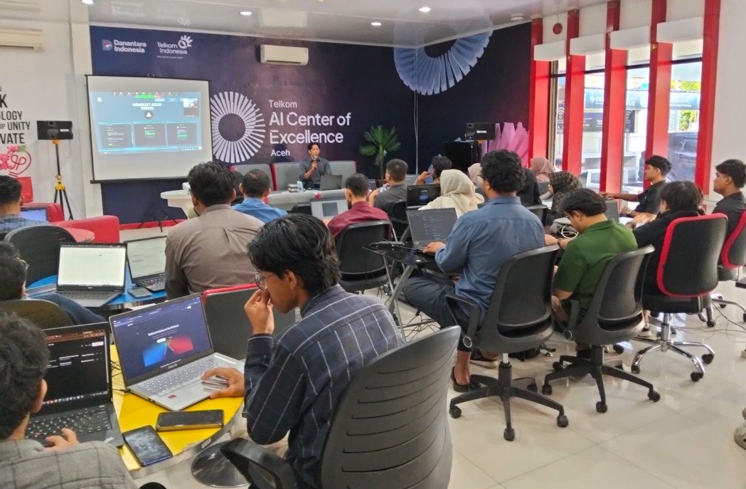 Telkom AI Center Aceh Dorong Generasi Muda Kuasai Teknik “Coding tanpa Ngoding” Melalui Pemanfaatan AI