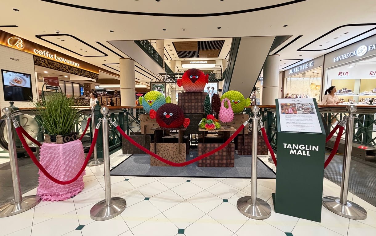 GAILBOOK HADIRKAN INSTALASI SENI FUGUKU × PURANA DI TANGLIN MALL MENJELANG ORCHARD ROAD FASHION WEEK