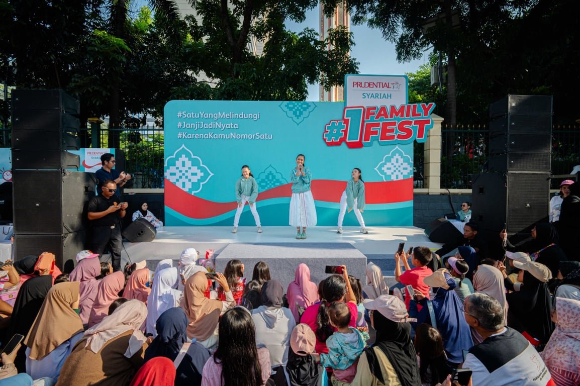 Ratusan Keluarga Rayakan Hari Anak Nasional di #1 Family Fest Prudential Syariah