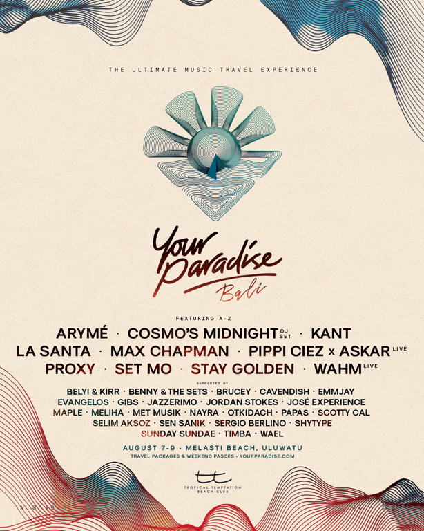 Your Paradise Bali 2026 x Tropical Temptation Beach Club