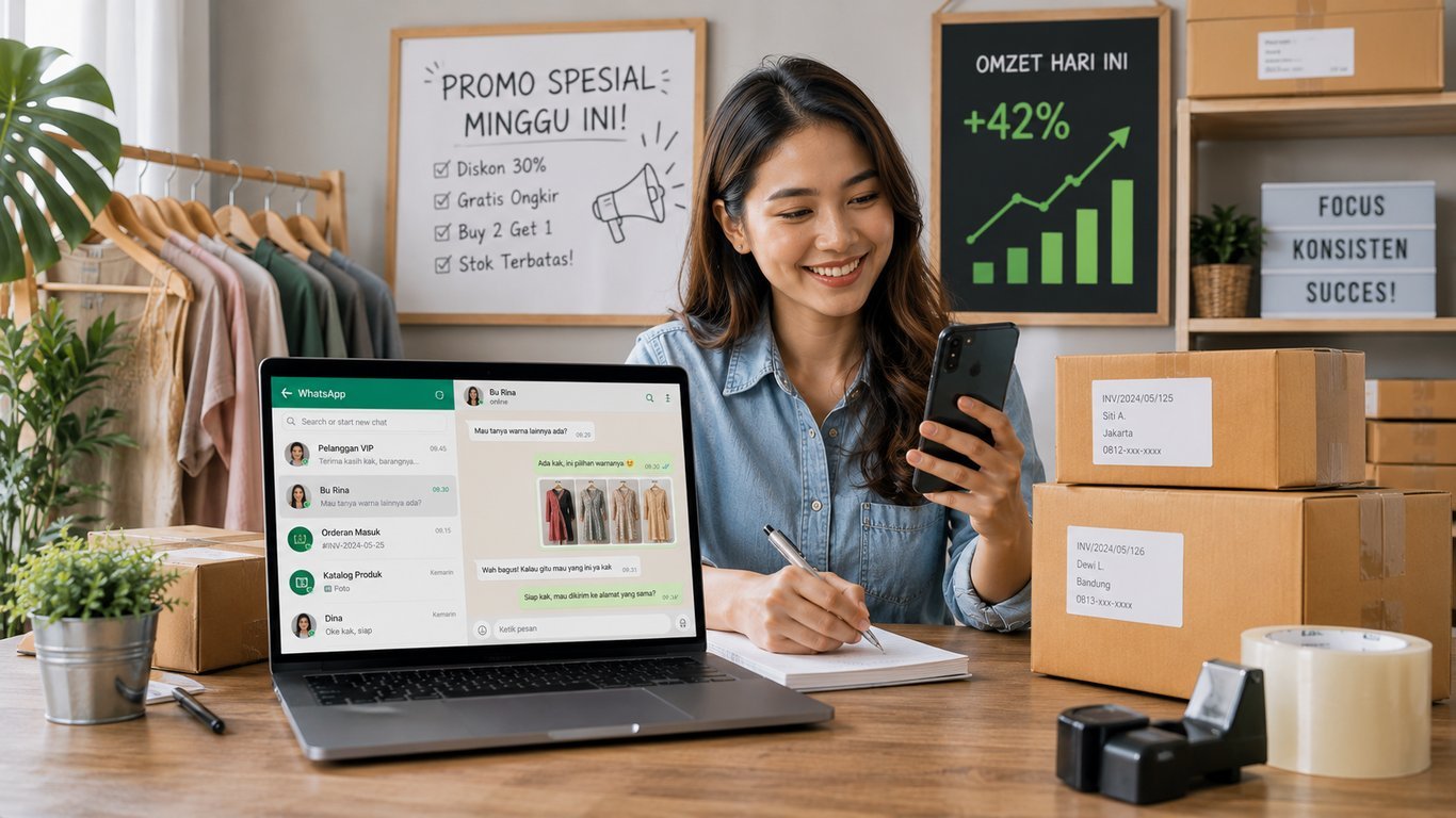 10 Alasan Penjualan via WhatsApp Lebih Untung Dibanding Marketplace