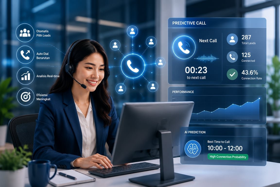 Predictive Call Barantum untuk Tingkatkan Efisiensi Operasional