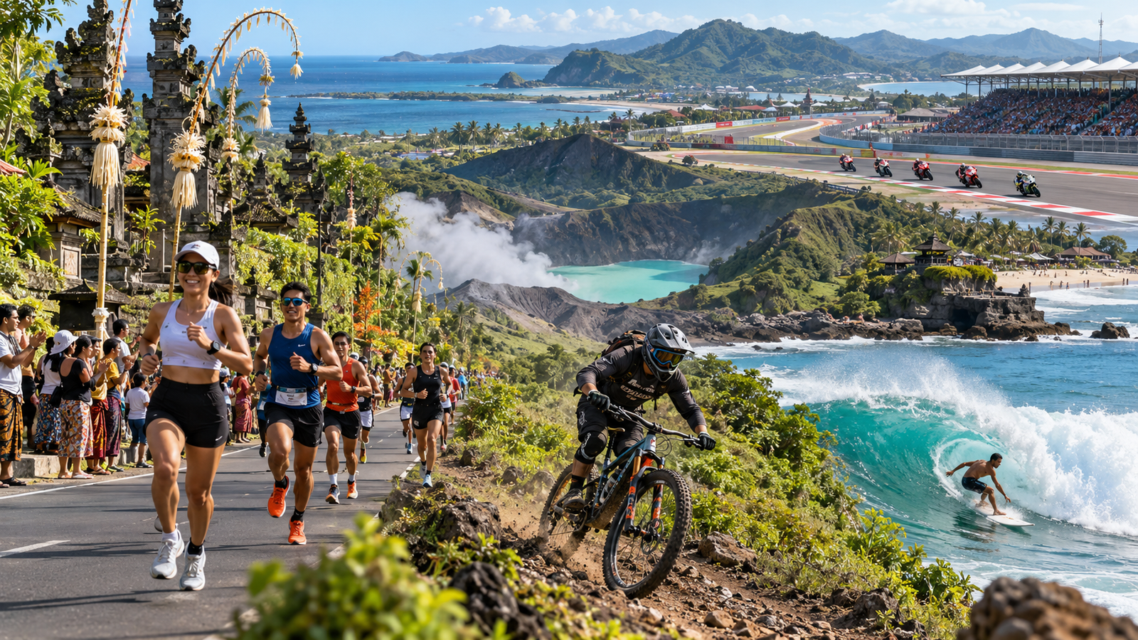 Wisata Olahraga Indonesia 2026 Jadi Peluang Bisnis, Event Lari dan Kompetisi Dunia Gerakkan UMKM